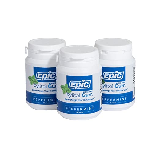 Epic Xylitol Chewing Gum Sugar Free & Aspartame Free Chewing Gum