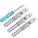 aokur 3PCS 6.2mm Automatic Led Lighted Nock Crossbow Arrow Nock for Hunting Shooting (Red)