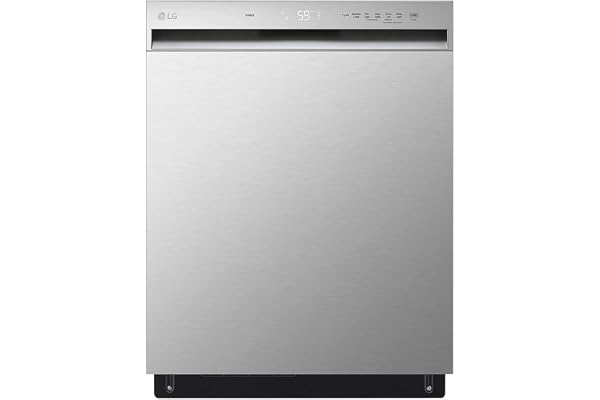 LG LDFN3432T 50 dBA Stainless Front Control built in Dishwasher with QuadWash