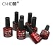 LtrottedJ CNHIDS Nail， Gel Polish UV&LED Shining Colorful 10ML Long Lasting Soak Off Varnis (R)