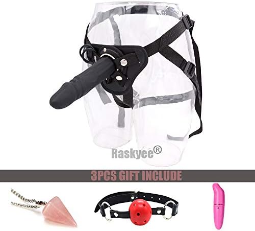 Colorful Starter Massage Strap on for Role Play (Black)