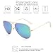 VOPOLAR Sunglasses for Women Men Aviator Polarized Unisex Superlight UV protection Driving with sun glasses Case