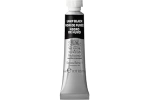 Winsor & Newton Professional Water Color Tube, 5ml, Lamp Black