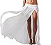 JAKY Womens Sheer Sarong Side Slit Beach Skirt Maxi Swimsuit Cover Ups Swimwear