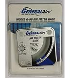 General Aire G99 Media Air Cleaner Filter Gauge