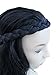 Vanessa Grey Designer Hairpieces Braid Plaited Chunky Hair Headband (02 Near Black). [Misc.] Synthetic