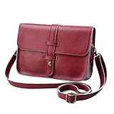 Vintage Leather CrossBody Handbag HN Shoulder Messenger Bag