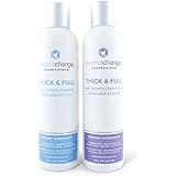 Organic Vegan Hair Growth Shampoo and Conditioner Set - Natural Sulfate Free - Hair Regrowth With Vitamins - Stop Hair Loss - Color Treated or Curly Hair - For Woman and Men