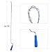5 Pack Drain Snake Hair Clog Remover, Hair Catcher Drain Auger Cleaning Tool for Bathroom Tub, Sink, Toilet, Sewer, Kitchen
