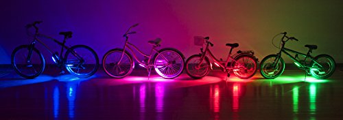 Soondar 20LED Waterproof Bike Wheel Lights Bicycle Spoke Lights