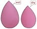 Essencell Cosmetic Pro Makeup Blender Sponges -3pc Pack (Big,Regular,Mini)- Easily Blend Liquid Foundation,Highlight and Contour-Flawless Sponge Applicator
