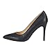 JENN ARDOR Women's High Heels Closed Pointed Toe Stiletto Classic Office Dress Bridal Wedding Pumps Sexy Prom Shoes Navy