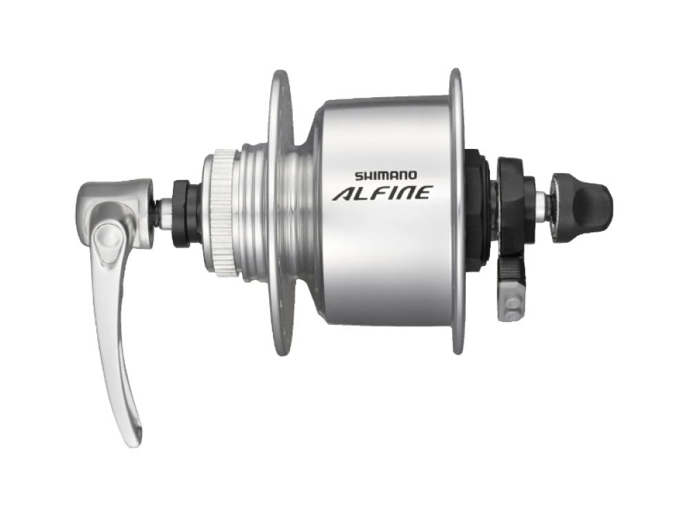 Shimano DH-S501 Alfine, 6v 3w, Centre-Lock disc, 36h, Q/R, silver