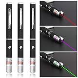 OCALER Professional Cat Catch the Beam Light - Three Colors (Green, Red, Blue) - Interactive Exercise Toy Pet Cat Training Tool (Blue)