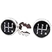 HJ Men's Jewelry Button Covers a Stylish and Unique Substitute to Traditional Cuff Links