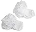 Jefferies Socks Sheer Ribbon Tutu Lace Sock White/White, 12-24 Months