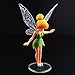 Tinker Bell Figures 6 pcs, Cake Topper Figurines Play Set Toys