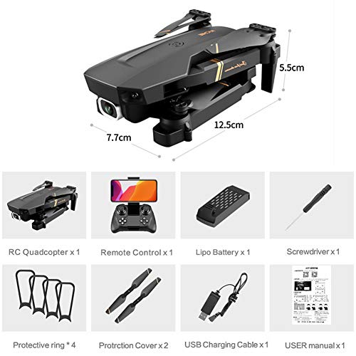 XIAOKEKE V4 Drohne Mit Kamera HD 4K 5G WiFi FPV Follow Me Brushless Optischer Fluss 32 Min Flugzeit Fixpunkt-Surround… – Bild 8