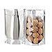 GooGou Resealable Zip Mylar Bag Food Storage Aluminum Foil Bags Smell Proof Pouches 6.3x9.4