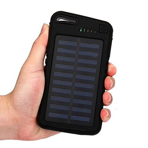 image for 20000 mah LED Waterproof Solar Power Battery ,Tuscom,Universal Dual-US
