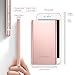 Yoobao G01 4000mAh Portable Charger(External Battery Power Bank) with Dual Input, 4.6oz Ultra Light Slim Thin Sleek Aluminum Alloy Shell with High-Speed and Safe Charg for iPhone Android etc-RoseGlod