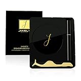 JIASLY Magnetic Eyelashes with Magnetic Eyeliner - Magnetic Eyeliner and Lashes Kit, Reusable Waterproof Eyeliner and Eyelash Kit with Applicator, No Glue Needed