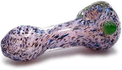 3.93-inch Glass Portable Crafts Tube, Small and Beautiful, Durable, can be Used as a Collectible Art Tube.(Snowflake)