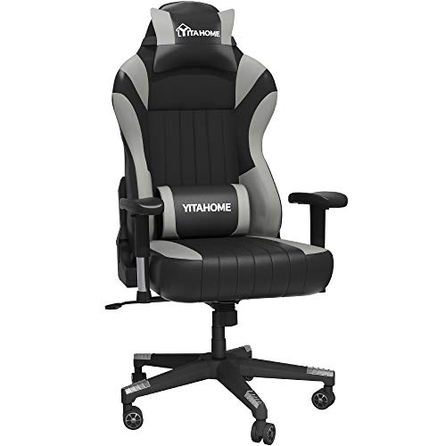 YITAHOME 400lb Capacity Gaming Chair with Headrest and Lumbar Support