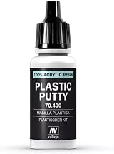 Vallejo Model Color 17ml Acrylic Putty Waterbased Non-Toxic Brush Paint view 2