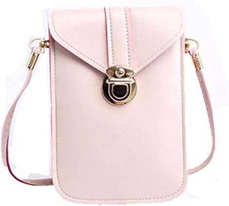 YaJaMa Women Leather Mini Handbags Crossbody Single Shoulder Bag Cellphone Pouch Purse