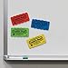 Creativity Street Magnetic Chalk and Whiteboard Erasers, 4-Pack (AC2083)