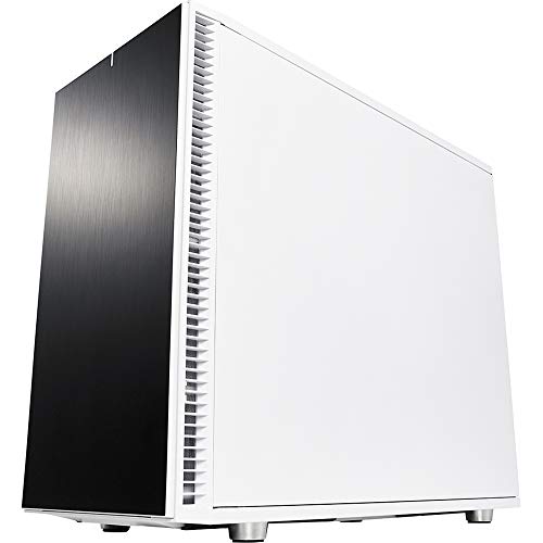 Fractal Design Define S2 White Tg No Power Supply ATX Mid Tower (White) Cases FD-CA-DEF-S2-WT-TGC