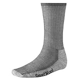 Smartwool Men's Hiking Medium Crew Sock (Medium, Gray)