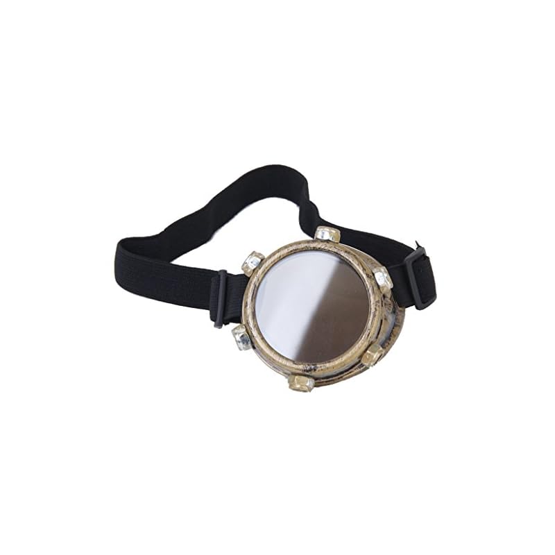 WEICHUAN New Sell Vintage Steampunk Goggles Glasses Cosplay Punk Gothic