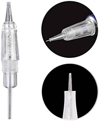 Luckiests Screw Cartridge Needles Permanent Makeup Eyebrow Lips Micro Needles Embroidery Fog needles round five needles