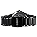 Mens Watches Big Dial Auto Date Black Stainless steel Strap Watch Waterproof Quartz Wristwatch