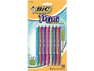 BIC Mini Mechanical Pencils Bic Mechanical Pencil .7mm 15 Pack