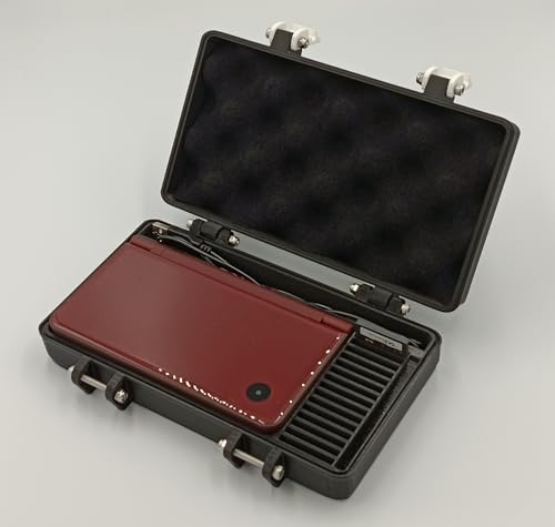 DSi XL Compatible Protective Rugged Carrying Case - Holds 15 Games and USB Cable