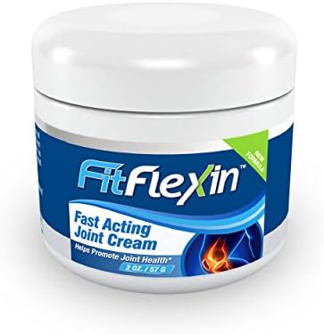 FitFlexin Fast Acting Joint Cream [2oz Jar] - Natural Joint Support Relief Cream