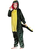 QQonsie Adult Onesie Pajamas Dinosaur Costumes Christmas Halloween Animal Onsie
