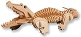 3-D Wooden Puzzle - Crocodile -Affordable Gift for your Little One! Item #DCHI-WPZ-M013 by All4LessShop