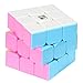 MoYu YJ Stickerless Yulong Plus 3x3x3 Speed Cube Puzzle, Small, High Bright Pink