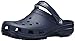 Crocs Women's Classic Clog | Comfortable Slip on Casual Water Shoe, Navy, 7 US Women / 5 US Men