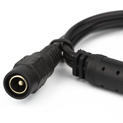 DC Power Supply Plug to 2 x 3/4-Pin PC Fan Power Adapter Y Splitter Cable