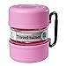GOODGROWLIES Vittles Vault Pet Food Travel-Tainer Kit, Pink