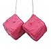 FH Group Heart Patterned Velour Accessory Set (Pink) – Universal Fit for Cars Trucks & SUVs FB150102