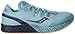 Saucony Women's Freedom ISO Running Shoe, Blue/Citron, 8.5 B(M) US