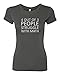 Panoware Women's Funny T-Shirt | 4 Out Of 3 People Struggle With Math