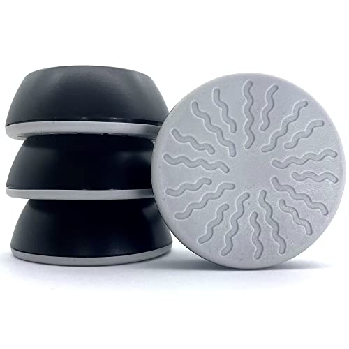 Vmaisi Baby Gate Wall Protector - Protect Walls from Pressure Mounted Pet Dog Gates, 4 Pack Black
