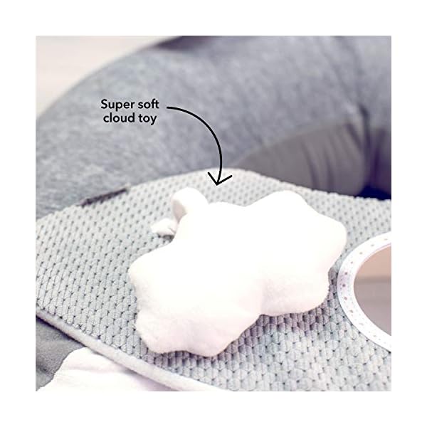 Nuby Penguin Sit-Me-Up Baby Seat. Inflatable Sit & Play Floor Seat With Tray And Baby Toys, 1 Count (Pack of 1)